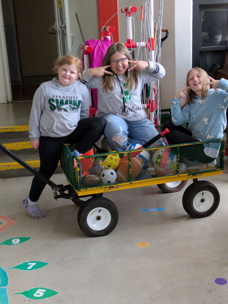 Students at VIP recess