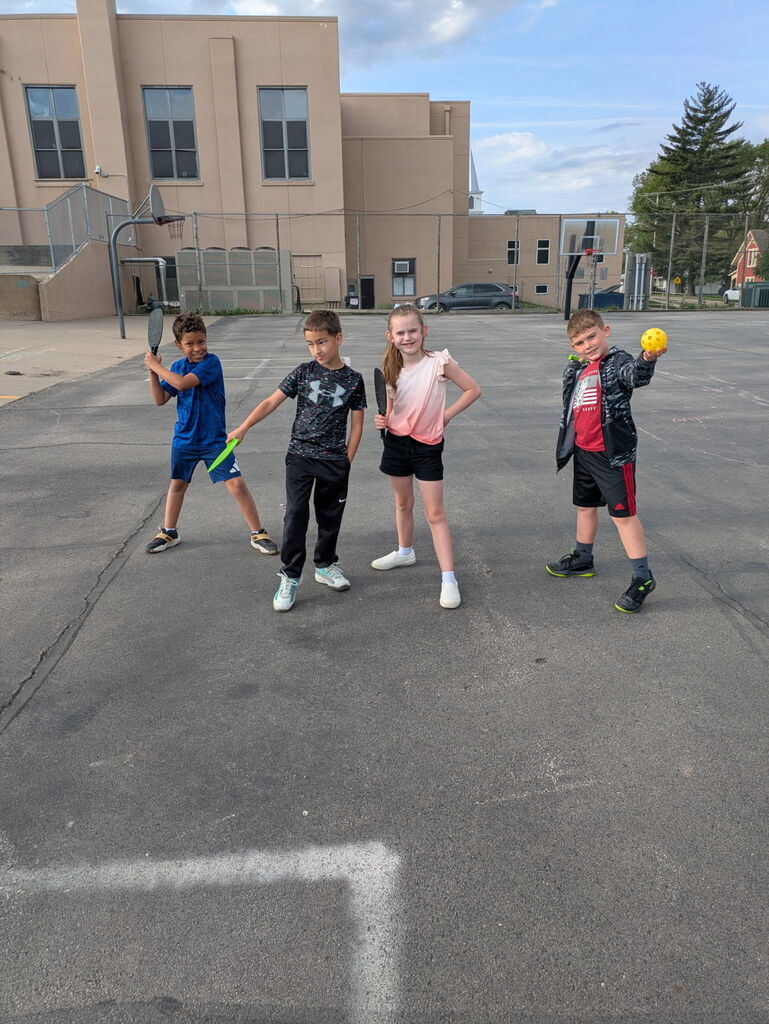 Students at VIP recess