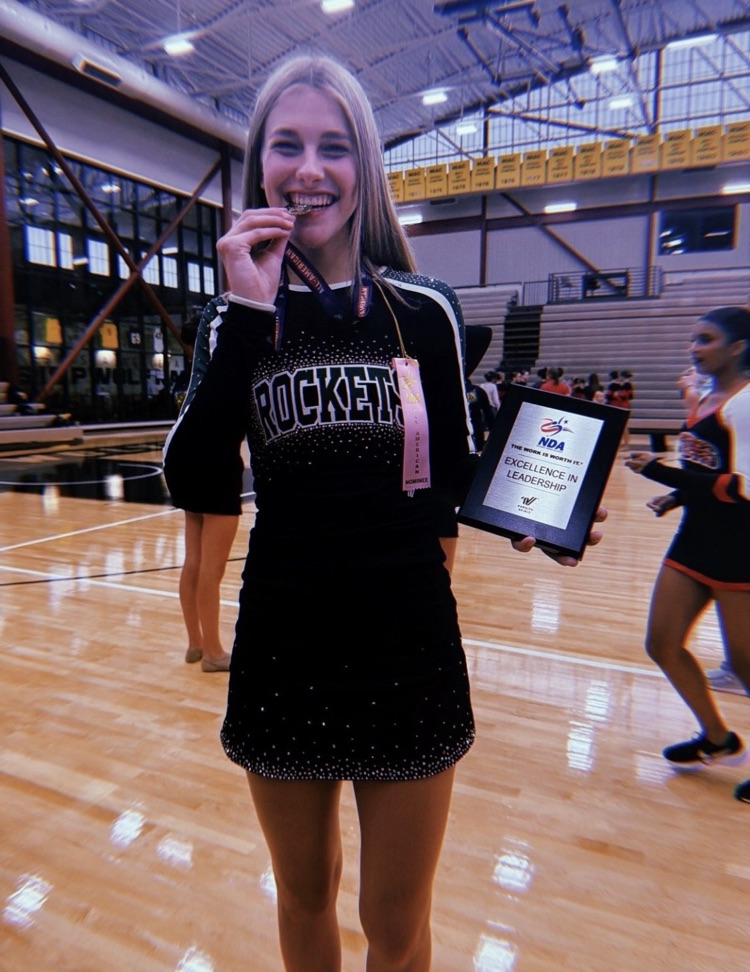 Hadyn All American and Excellence in Leadership