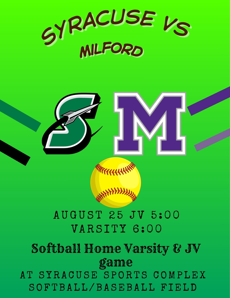 Softball vs Milford @ Home