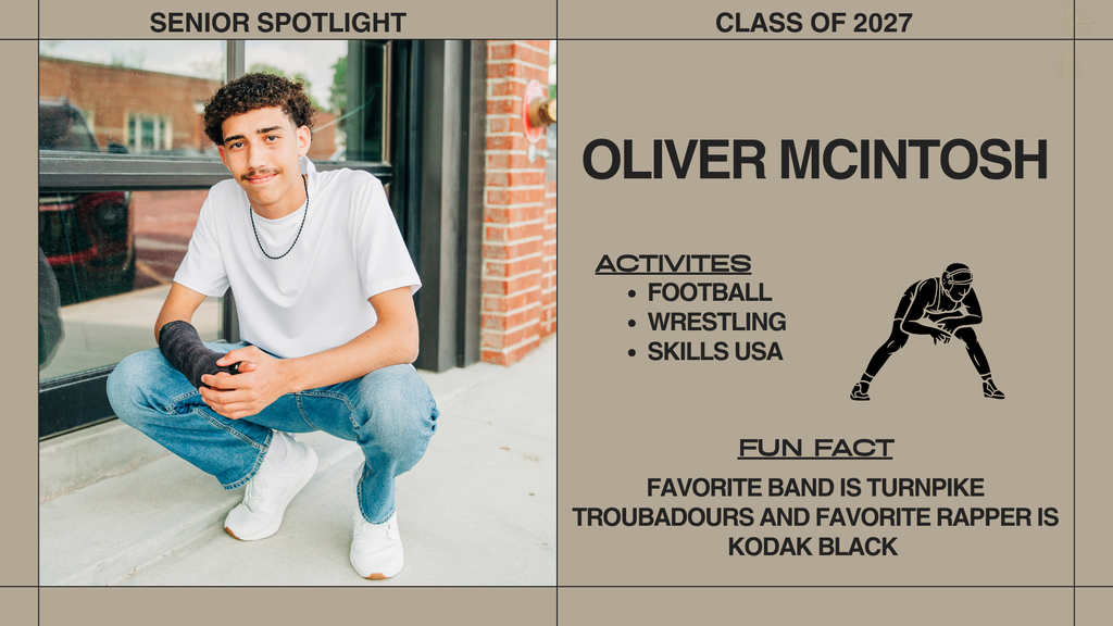 Senior Spotlight - Oliver McIntosh