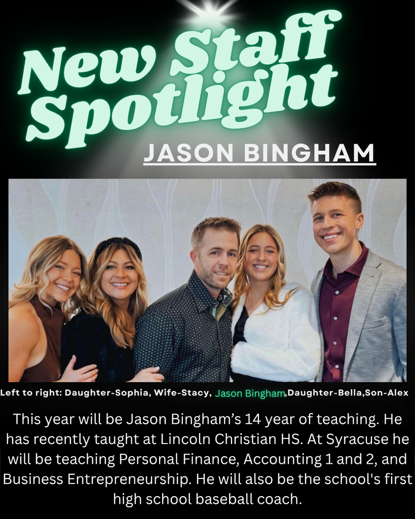 New Staff Spotlight - Jason Bingham