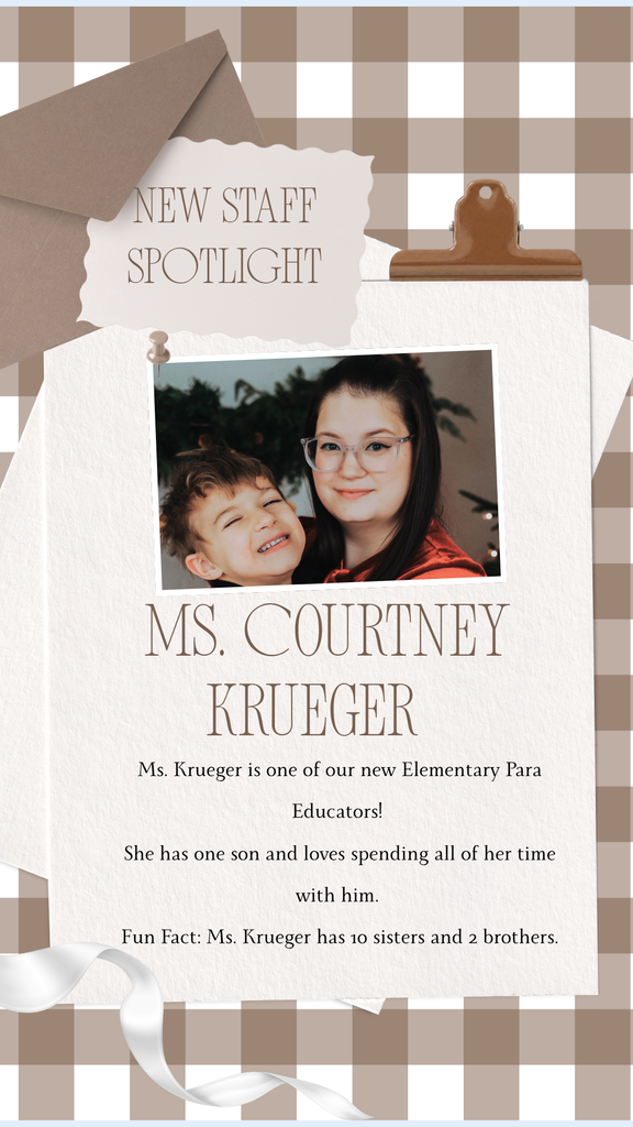 New Staff Spotlight - Courtney Krueger