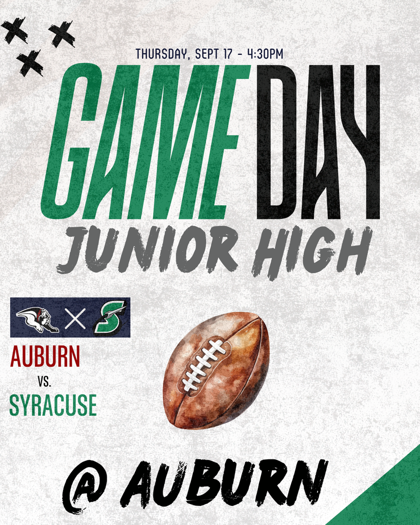 Junior High Football @ Auburn