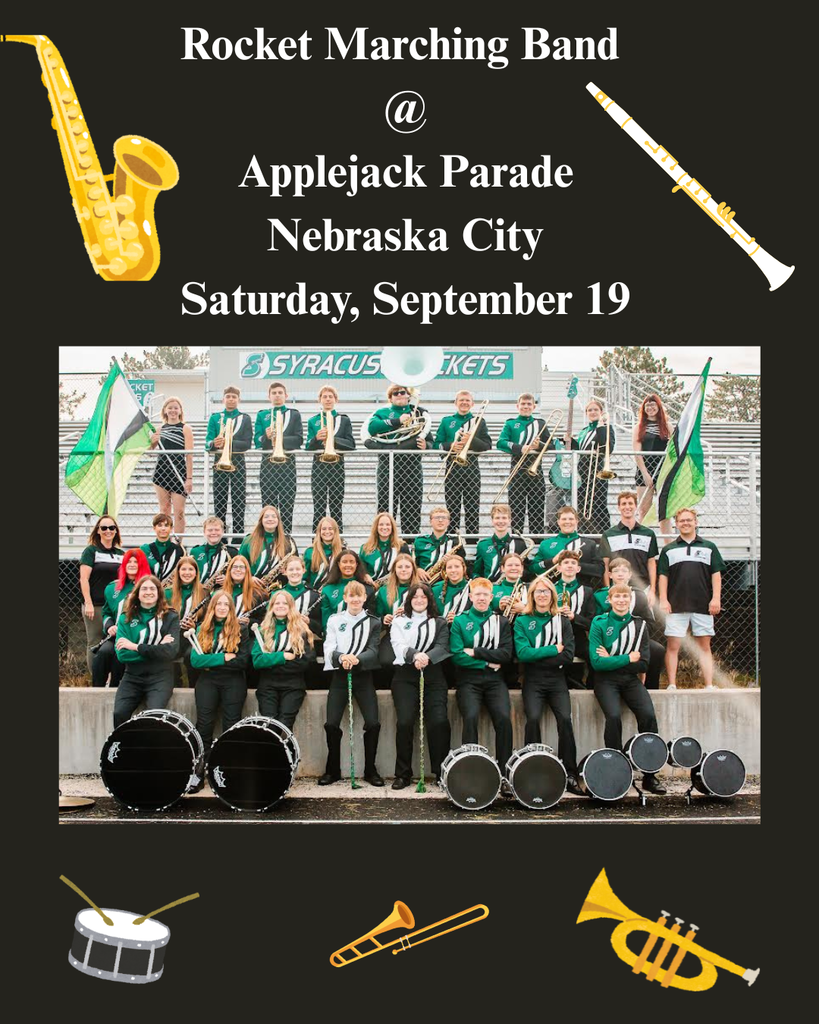 Rocket Marching Band @ Applejack Parade in Nebraska City