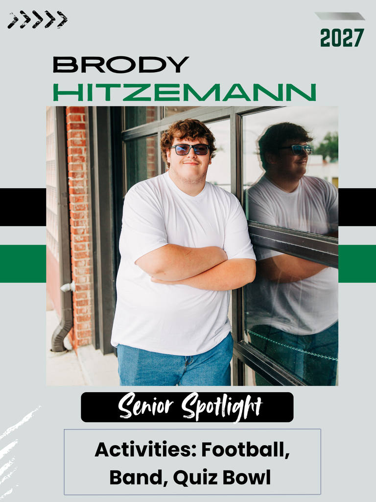 Senior Spotlight - Brody Hitzemann