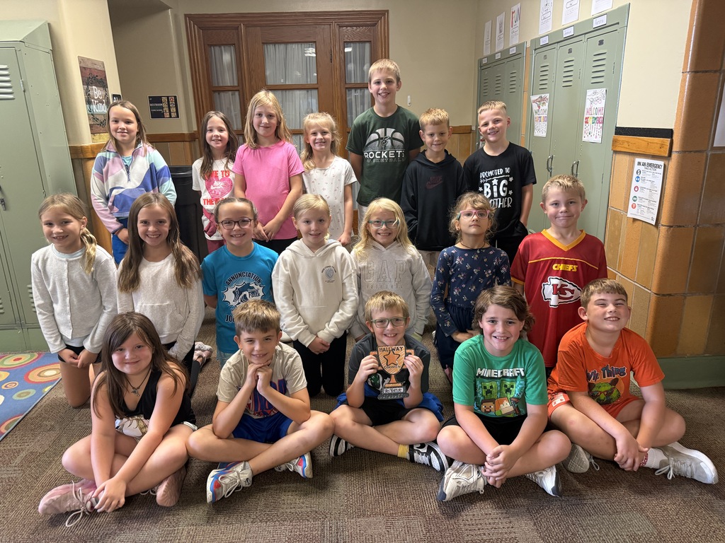 3rd grade hallway champions class