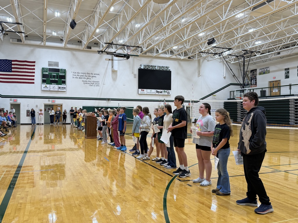 Middle School Award Assembly