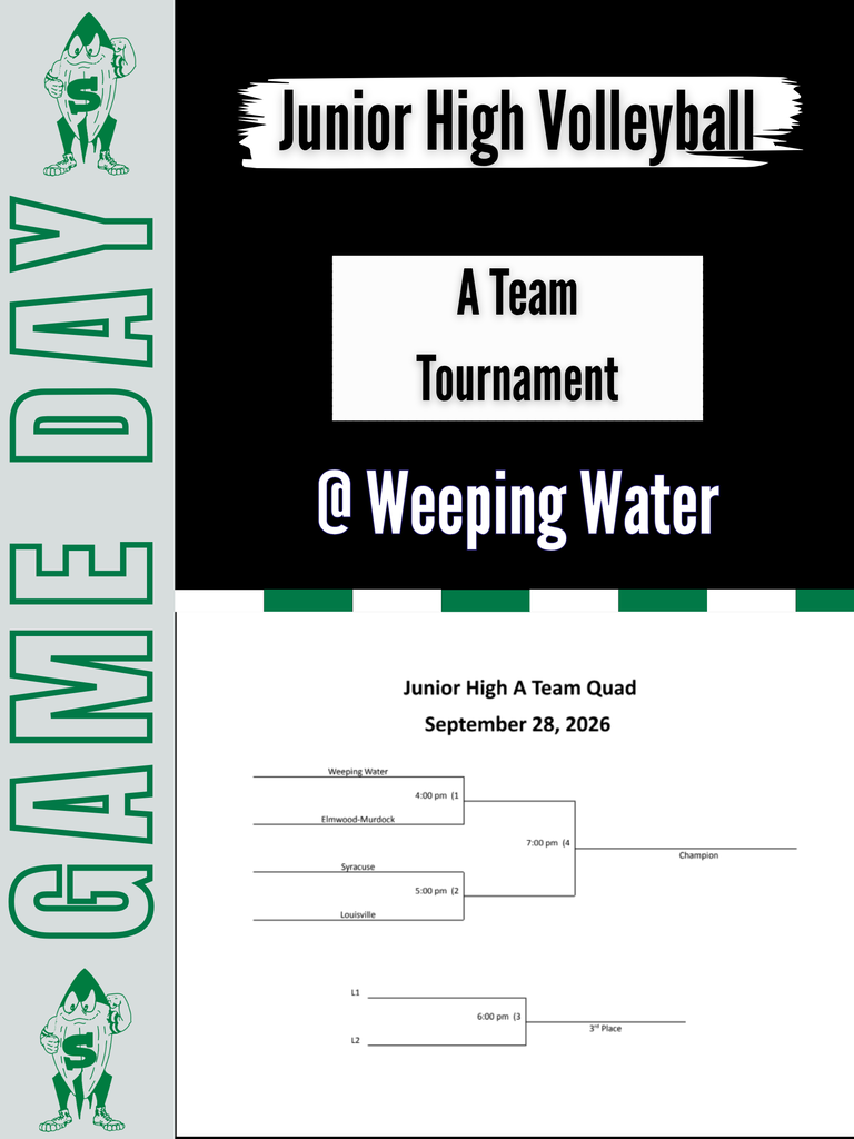 Junior High Volleyball @ Weeping Water - A Team