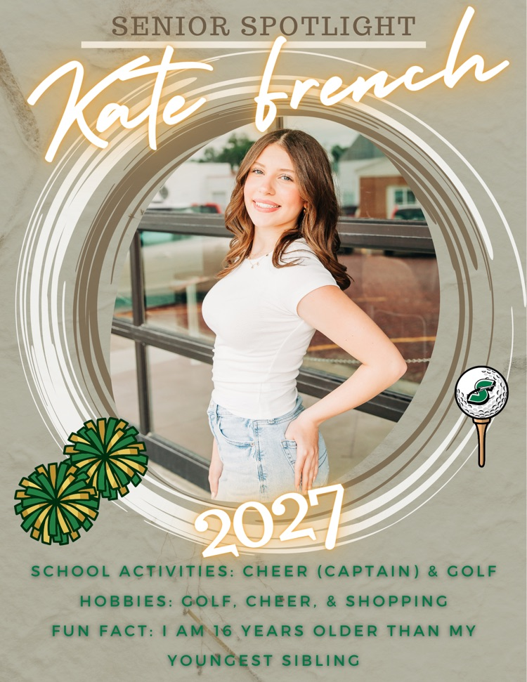 Senior Spotlight - Kate French
