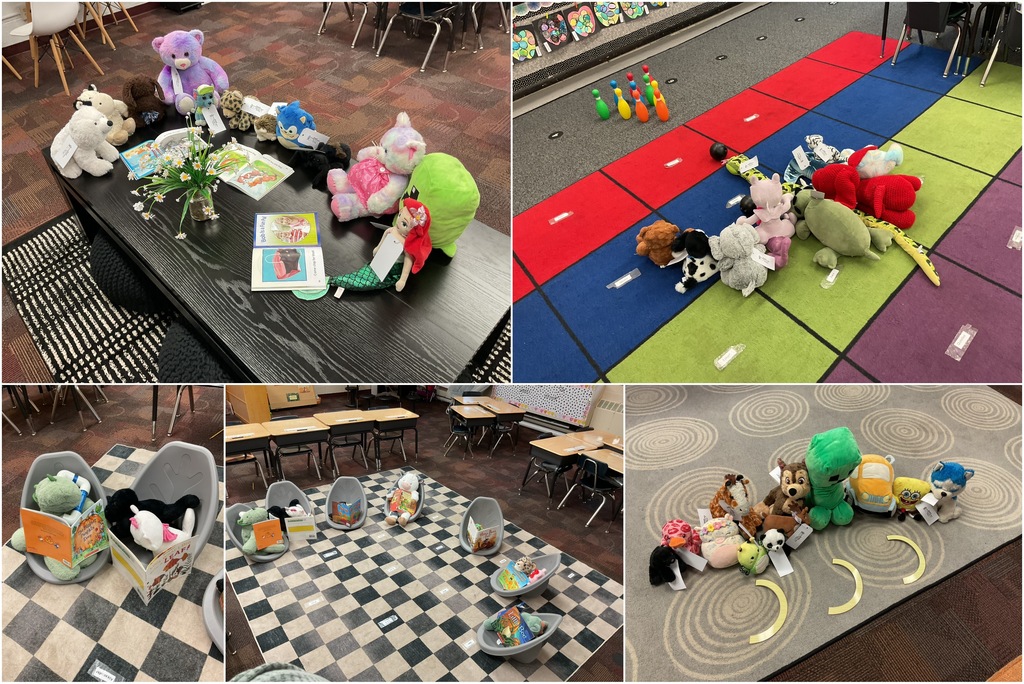 stuffed animal party picture