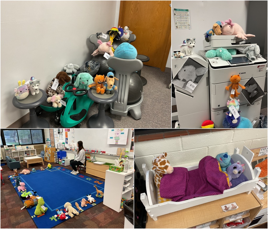 stuffed animal party picture