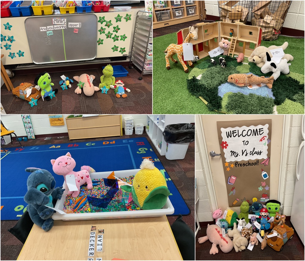 stuffed animal party picture