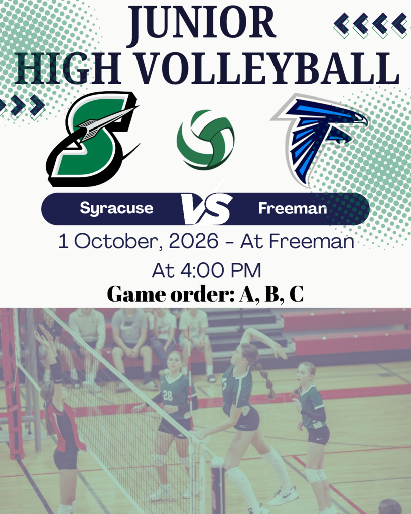 Junior High Volleyball @ Freeman