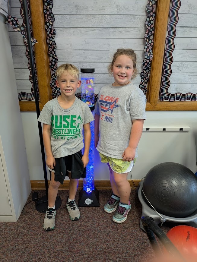Students in the Sensory Room