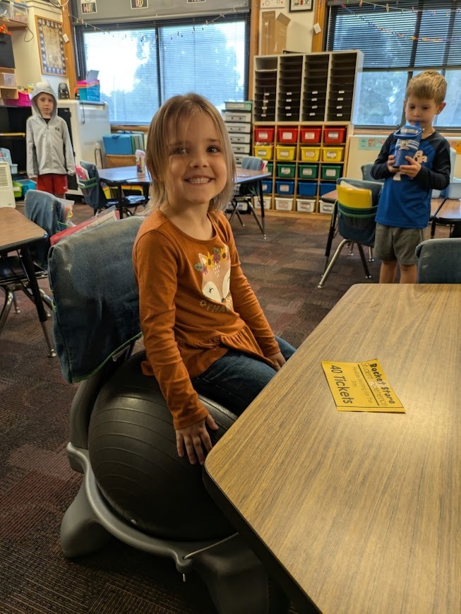 Students using tickets for experiences