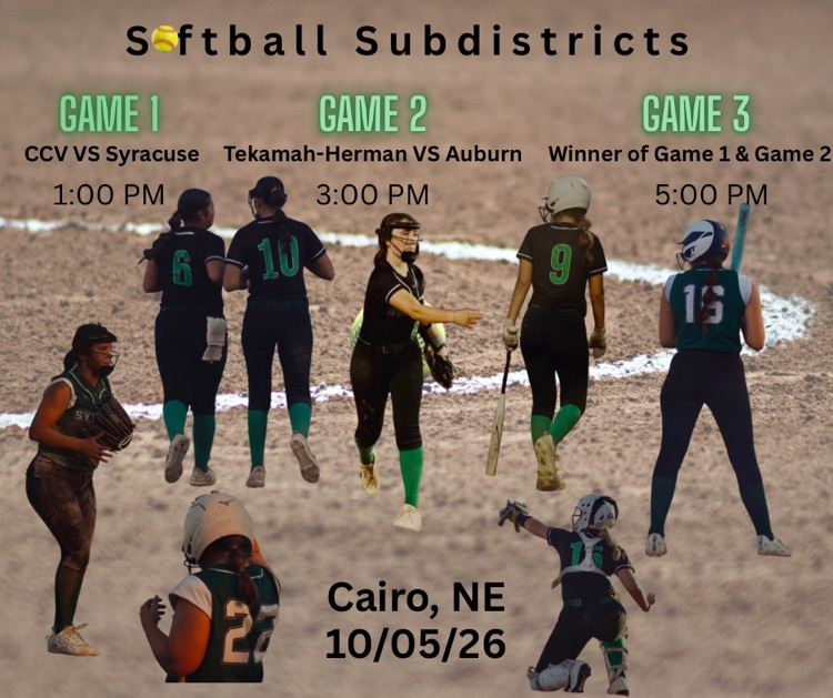 Softball Sub-District Tournament @ Cairo