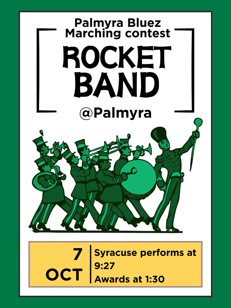 Rocket Marching Band @ Palmyra Bluez Contest