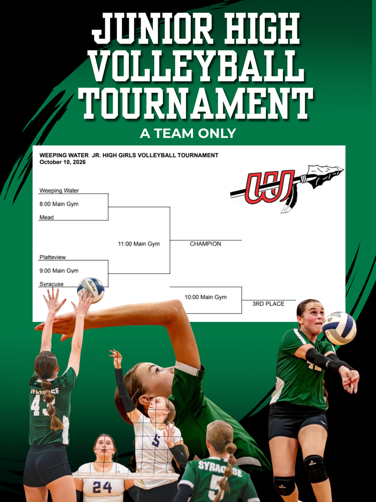 Junior High Volleyball A-Team Tournament @ Weeping Water