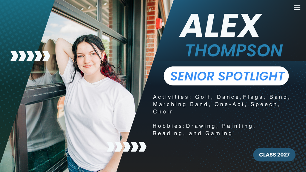 Senior Spotlight - Alex Thompson