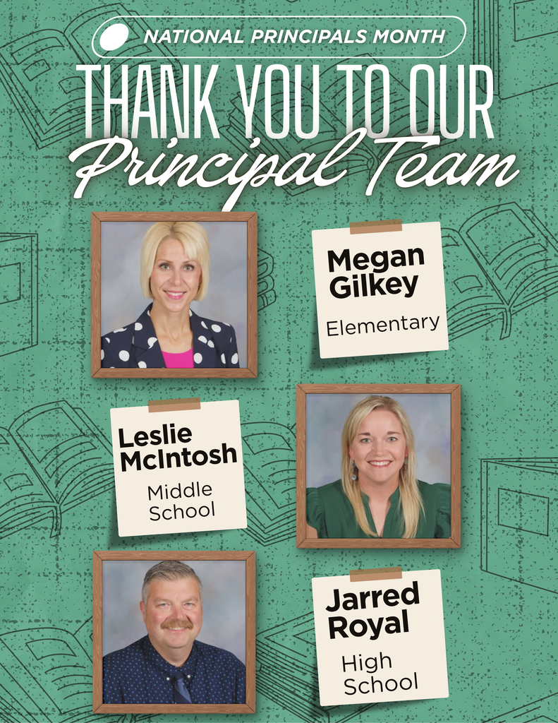 October is National Principals Month. Thank you to our outstanding principal team for leading our Rocket Family!