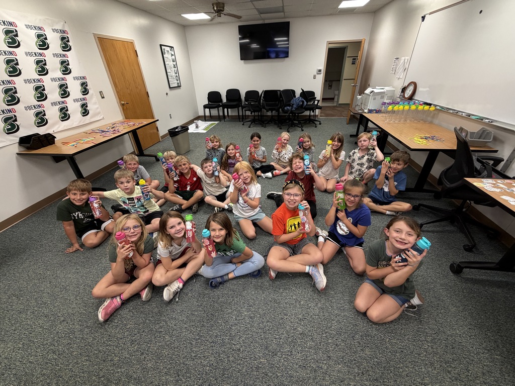 2nd grade water bottle party