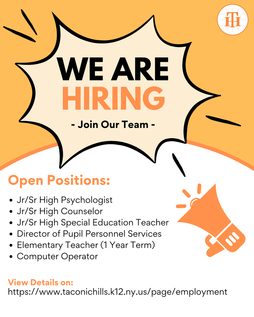 We are Hiring Flyer