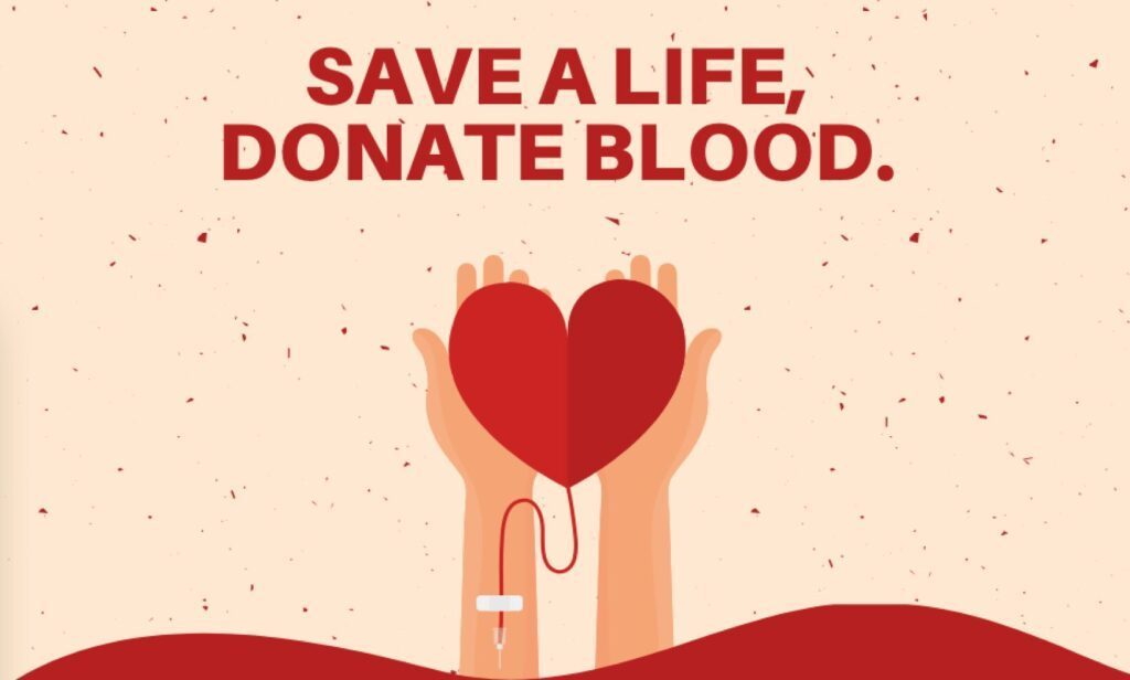Save a life, donate blood