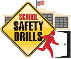 School Safety Drill Clipart