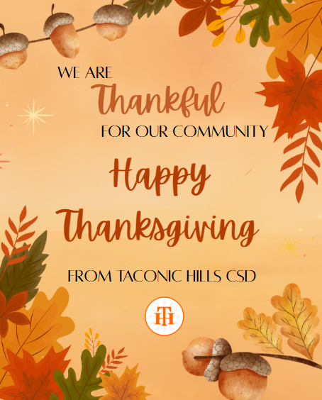 Happy Thanksgiving THCSD
