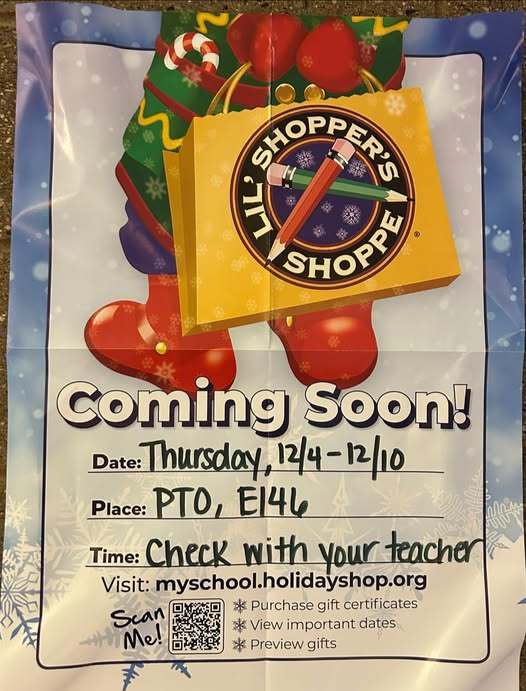 PTO Holiday Shop!