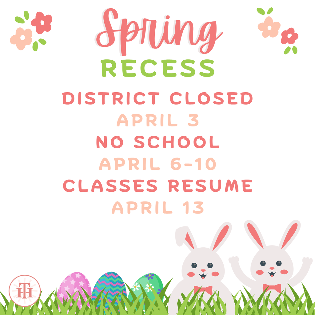 Spring Recess 2026