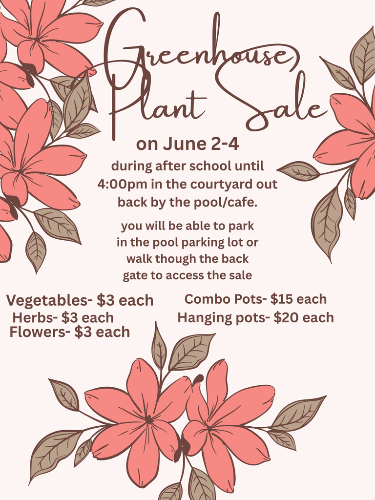 FFA Plant Sale June 2026
