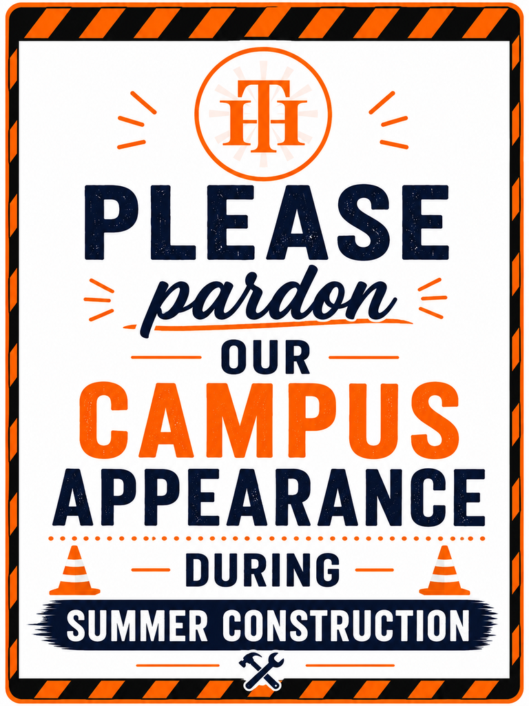 Summer Construction Sign
