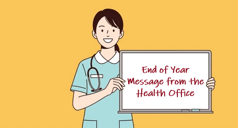 end of year message from health office