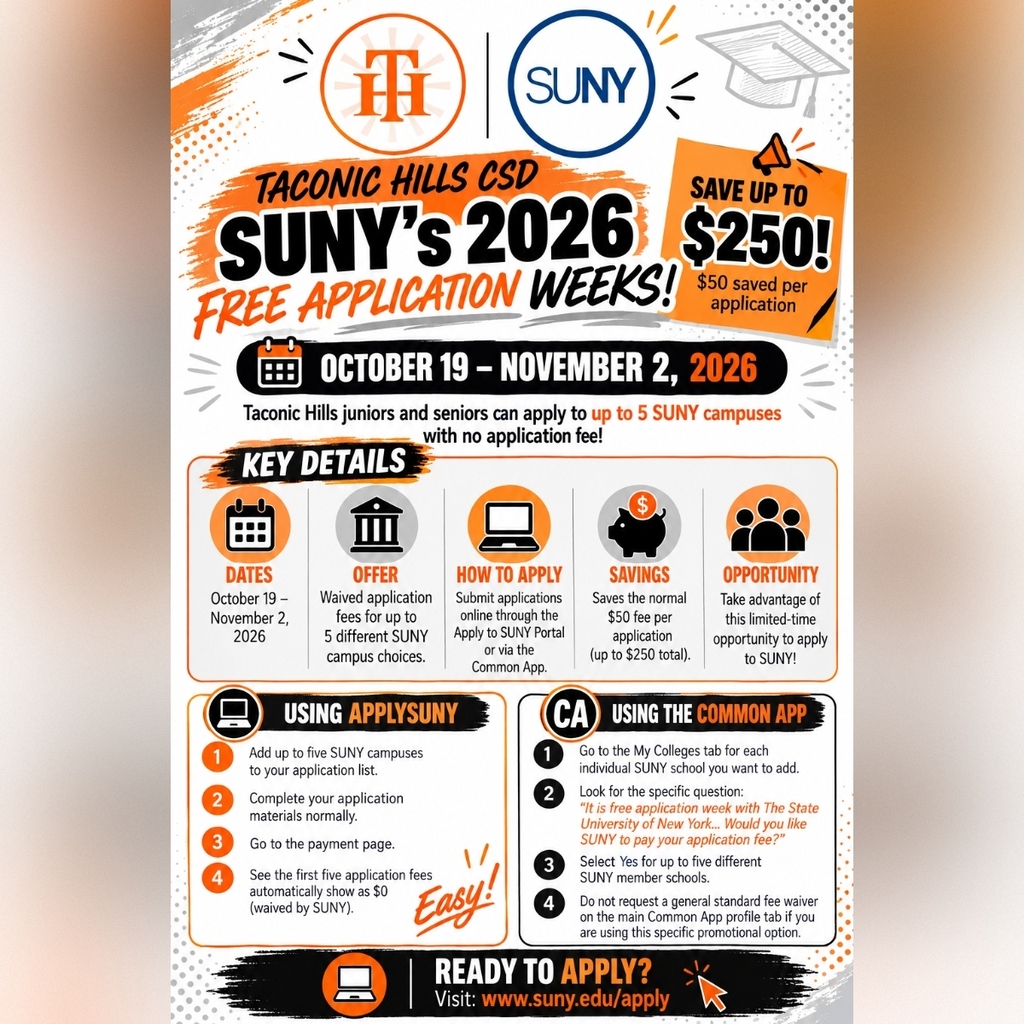 SUNY Free Application Weeks