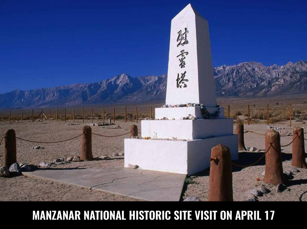 Manzanar National Historic Site monument.