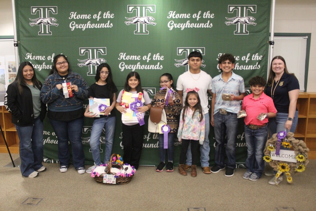 Taft FFA and Jr. FFA members who were recognized at the Board Meeting January 30th
