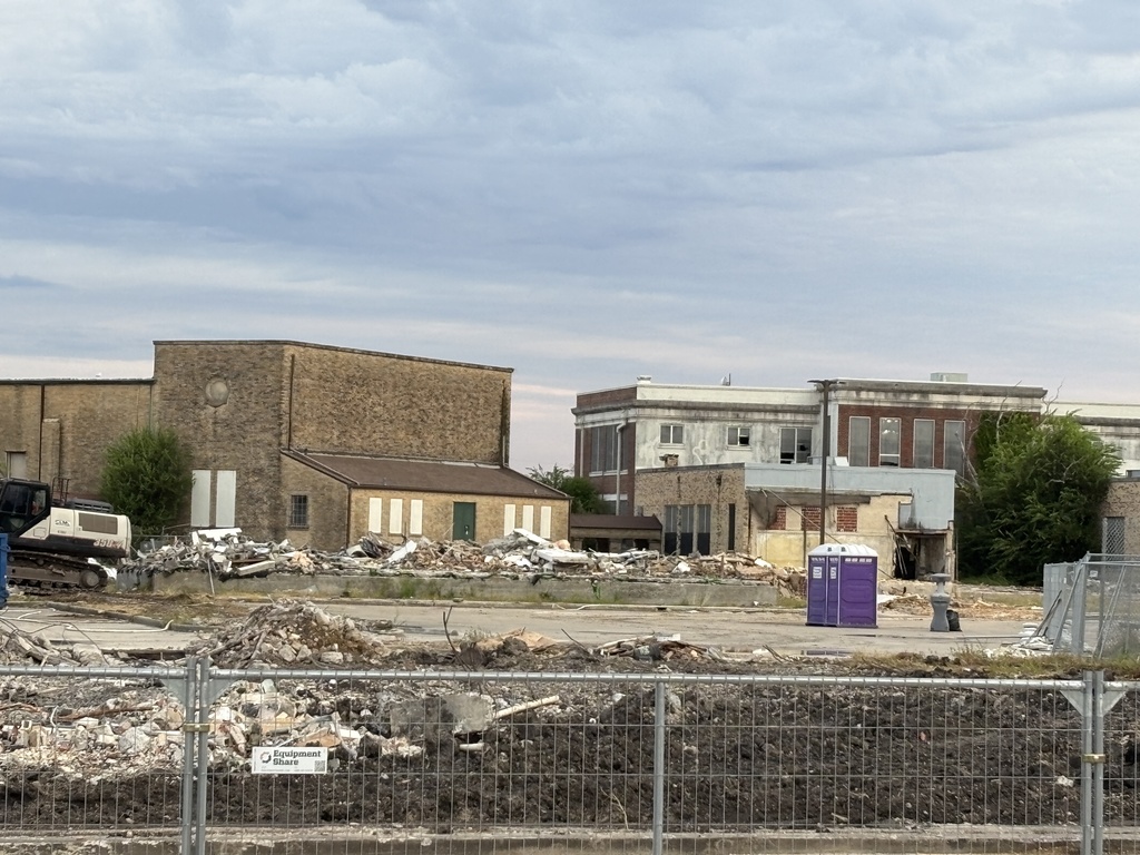 Demolition of the Boys & Girls Club