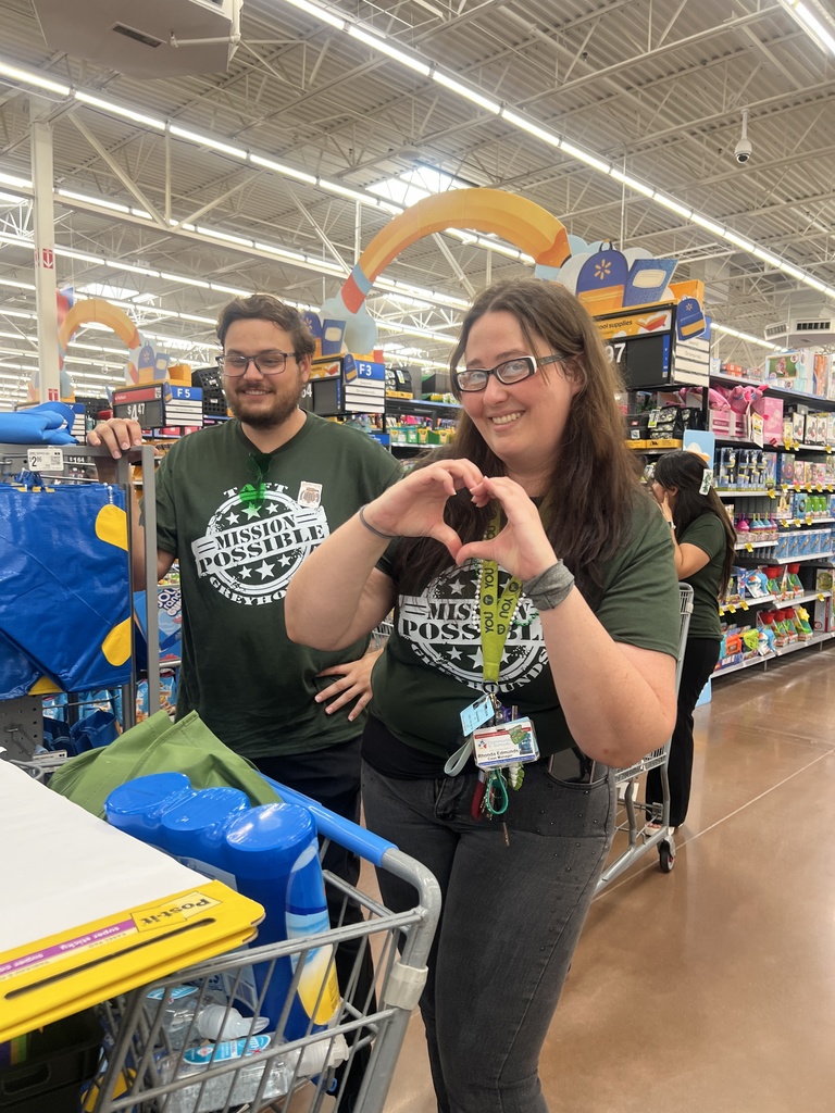 Rhonda Edmunds with heart hand signal