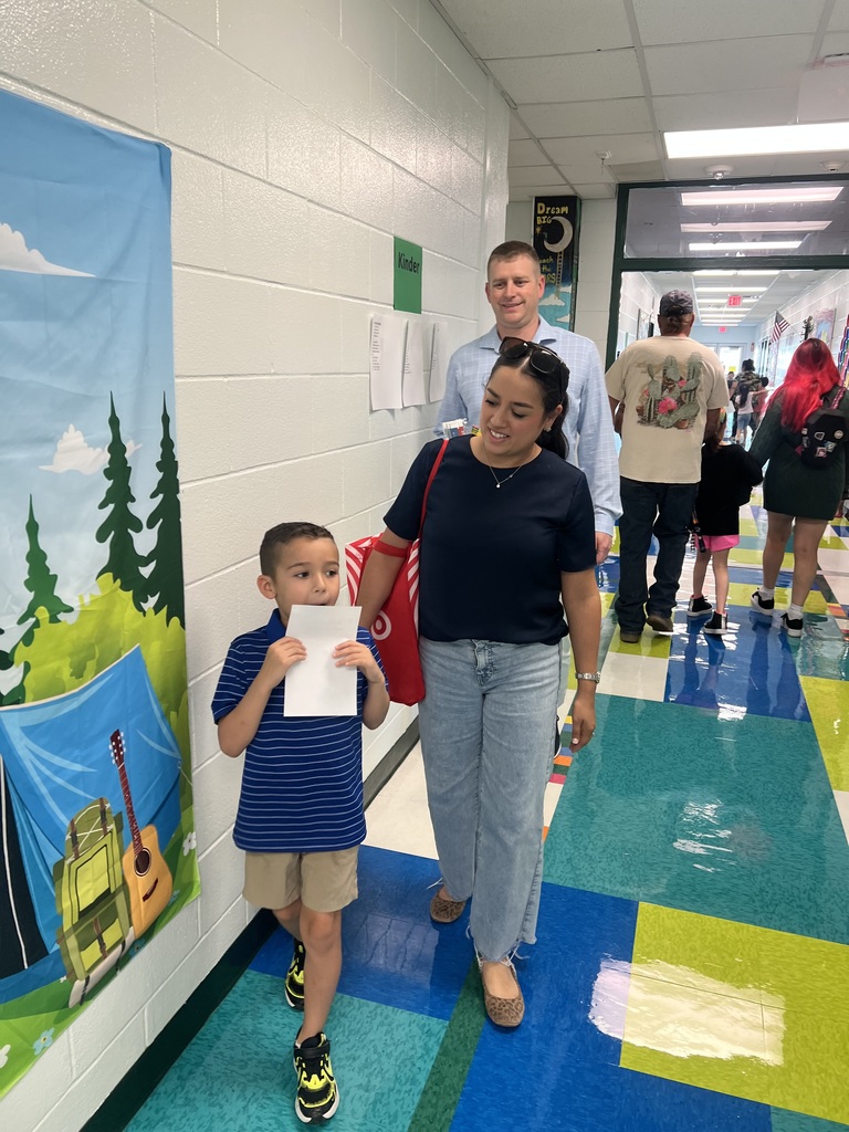 The Benedict family at Petty Meet the Teacher