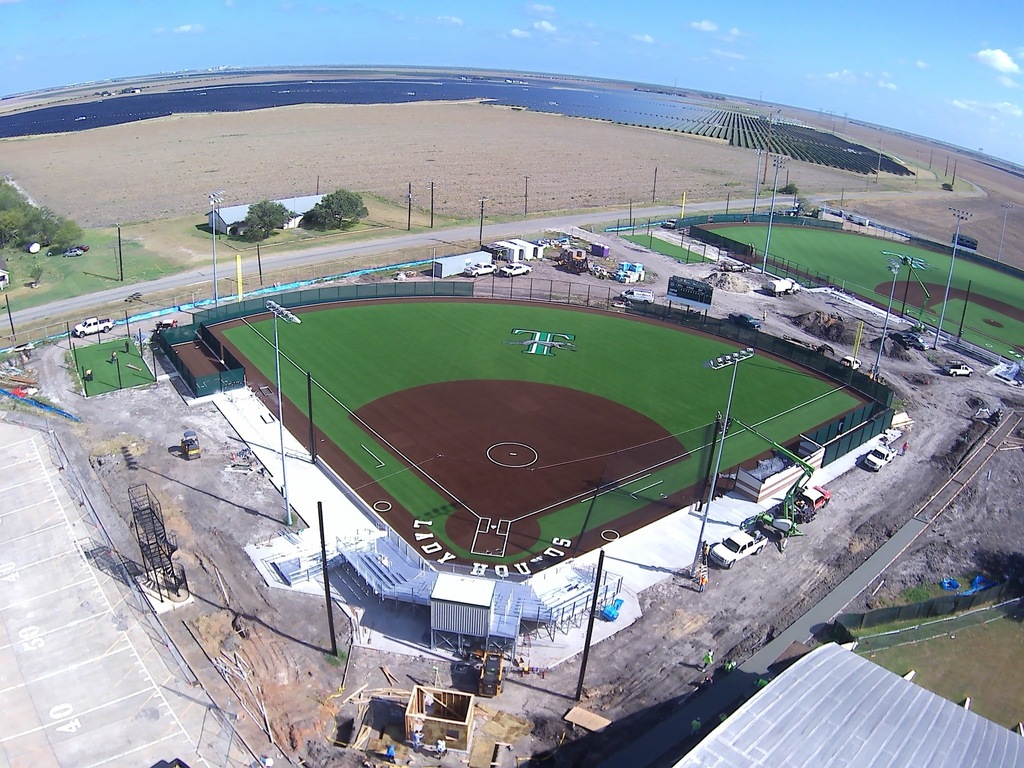 Drone Photo of Softball Field
