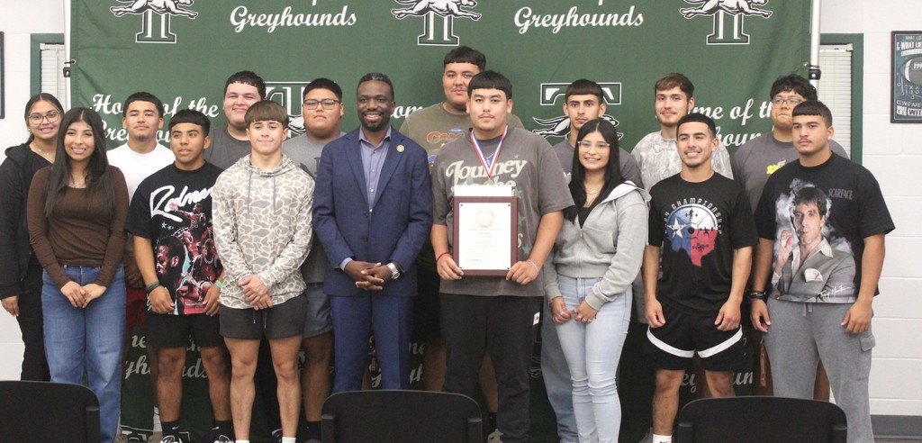 Jerry Chien with his senior peers