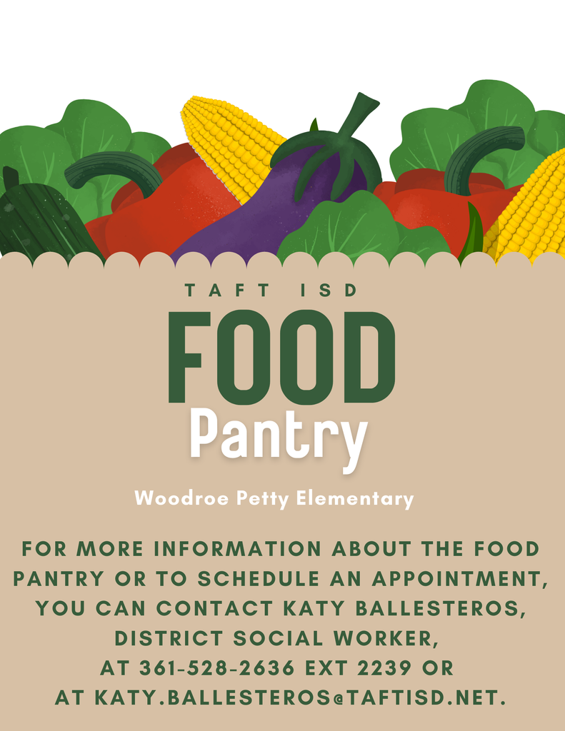 Taft ISD Food Pantry