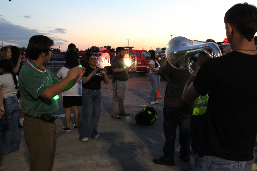 Band at Burning of T