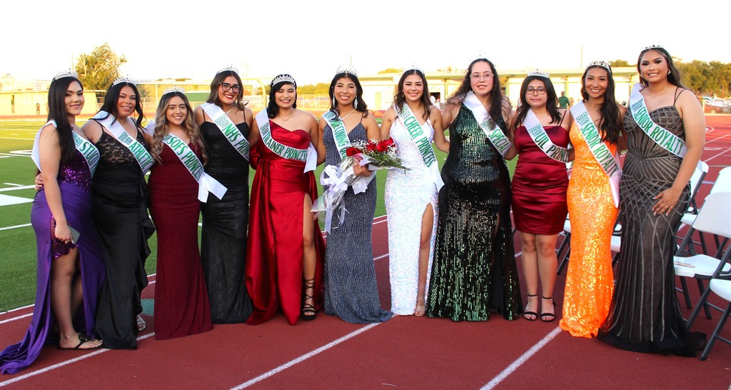 Senior Homecoming Court