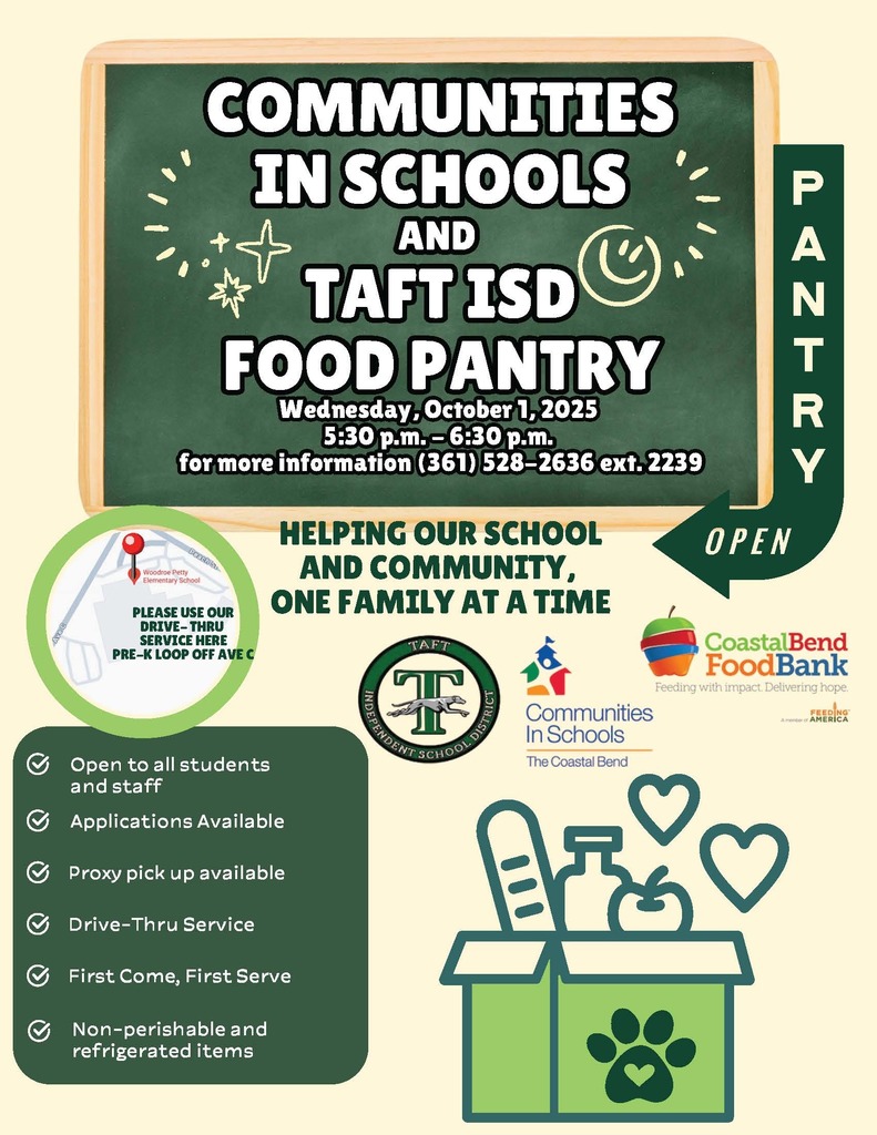 Taft ISD Food Pantry