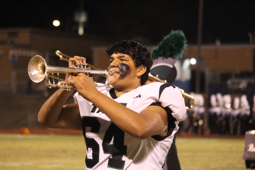 Football Trumpet Player