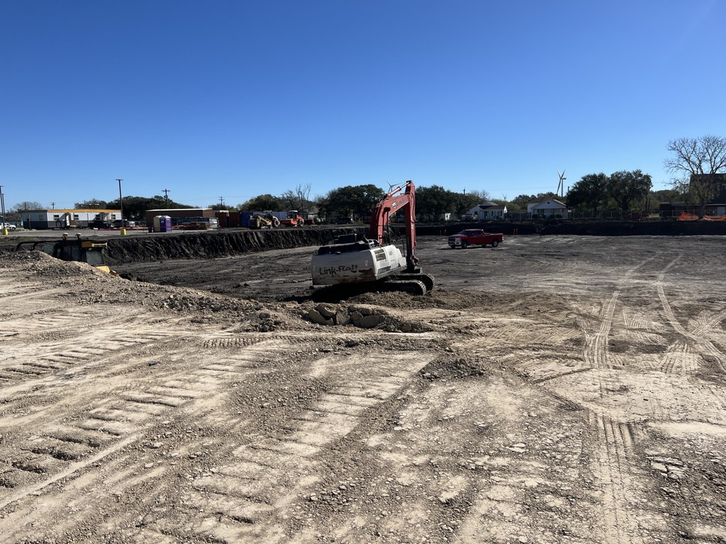 Excavation of HS site