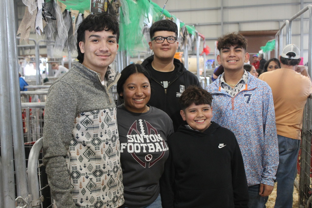 Devin, Carolina, Lupe, Alfonso and Isaiah